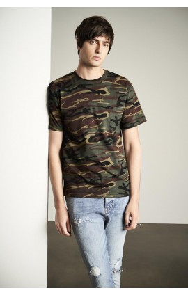 AN939 ADULT MIDWEIGHT CAMOUFLAGE TEE