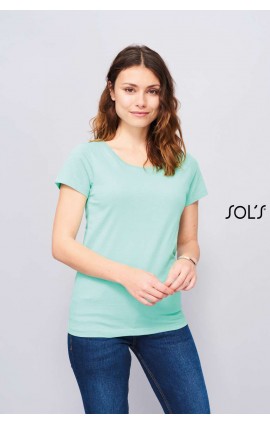 SO01699 SOL'S MIA WOMEN'S ROUND-NECK FITTED T-SHIRT